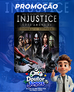 INJUSTICE: GODS AMONG US ULTIMATE EDITION - Mídia Digital PS4/PS5
