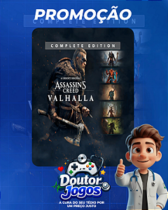 ASSASSIN'S CREED VALHALLA - EDIÇÃO COMPLETA - MÍDIA DIGITAL PS4/PS5