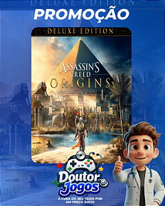 ASSASSIN'S CREED ORIGINS - EDIÇÃO DELUXE - MÍDIA DIGITAL PS4/PS5