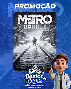 METRO EXODUS - MÍDIA DIGITAL PS4/PS5