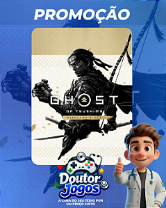 GHOST OF TSUSHIMA VERSÃO DO DIRETOR - MÍDIA DIGITAL PS4/PS5