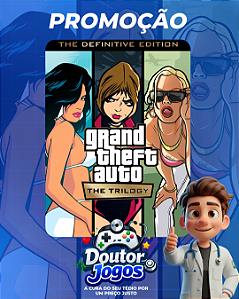 GRAND THEFT AUTO: THE TRILOGY - THE DEFINITIVE EDITION - MÍDIA DIGITAL PS4/PS5