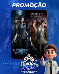 RESIDENT EVIL REVELATIONS 1 & 2 BUNDLE - MÍDIA DIGITAL PS4/PS5