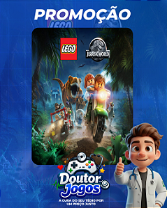 LEGO® JURASSIC WORLD O MUNDO DOS DINOSSAUROS - MÍDIA DIGITAL PS4/PS5