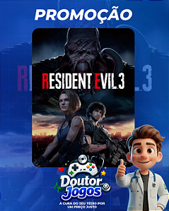 RESIDENT EVIL 3 REMAKE - MÍDIA DIGITAL PS4/PS5