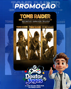 TOMB RAIDER: DEFINITIVE SURVIVOR TRILOGY - MÍDIA DIGITAL PS4/PS5