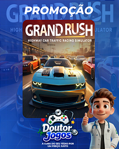 Grand Rush: Highway Car Traffic Racing Simulator - Mídia Digital PS4/PS5