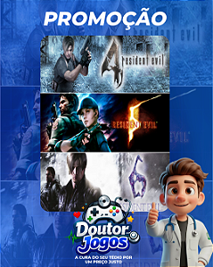 Resident Evil Triple Pack - Mídia Digital PS4/PS5