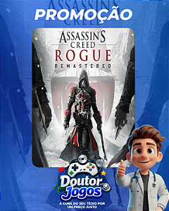ASSASSIN'S CREED ROGUE REMASTERED - Mídia Digital PS4/PS5
