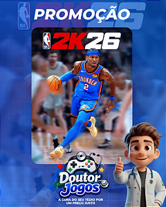 NBA 2K26 - Mídia Digital PS4/PS5