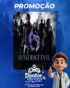RESIDENT EVIL 6 - Mídia Digital PS4/PS5