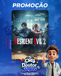 RESIDENT EVIL 2 REMAKE - Mídia Digital PS4/PS5