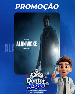 Alan Wake Remastered - Mídia Digital PS4/PS5