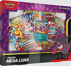 Box Pokémon Coleção Mega Luar Gengar Ex - Copag