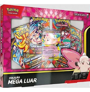 Box Pokémon Coleção Mega Luar Clefable Ex - Copag