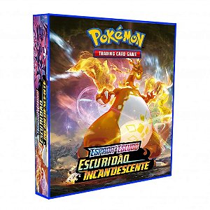 Álbum Pokémon Escuridão Incandescente ( 9 Bolsos )