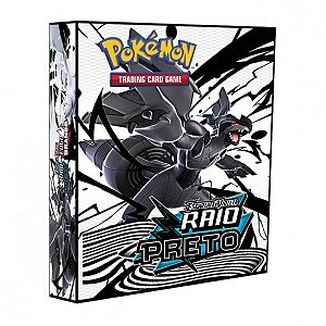 Álbum Pokémon Escarlate & Violeta Raio Preto e Fogo Branco