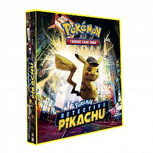 Álbum Pokémon Detetive Pikachu Oficial ((9 Bolsos)