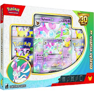 Box Pokémon Celebração 30 anos Sylveon EX