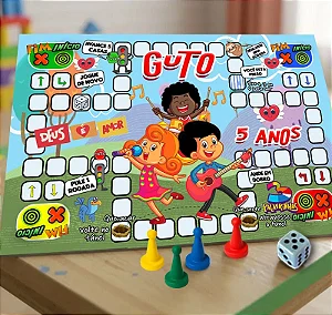 Jogo Ludo 3 Palavrinhas
