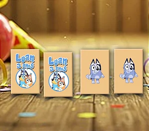 Jogo da Memória Bluey