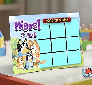 Jogo da Velha Bluey