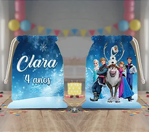 Sacolinha para Guloseimas Frozen