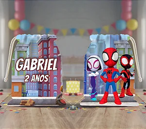 Sacolinha para Guloseimas Spidey e Seus Amigos Espetaculares