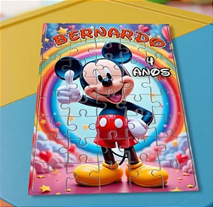 Quebra cabeça Mickey/Disney