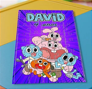 Quebra cabeça O INCRÍVEL MUNDO DE GUMBALL