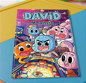 Quebra cabeça O INCRÍVEL MUNDO DE GUMBALL