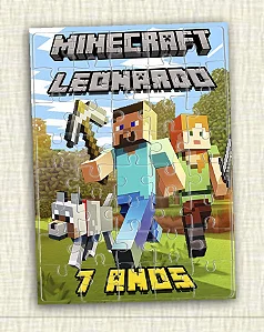 Quebra cabeça Minecraft