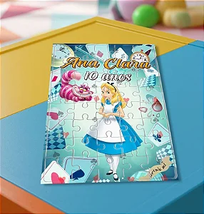 Quebra cabeça Alice no Pais das Maravilhas