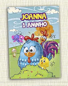Quebra cabeça A Galinha Pintadinha