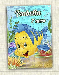 Quebra cabeça A Pequena Sereia