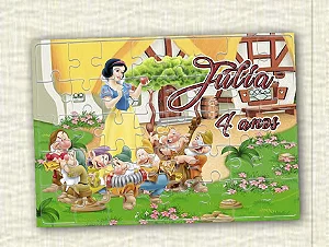 Quebra cabeça Branca de Neve