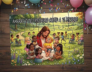 Quebra cabeça * Jesus Evangelização Infantil *