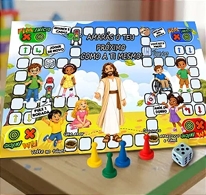 Jogo Ludo Evangelização Infantil