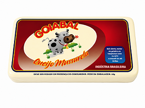 Mussarela Goiabal peça variação de peso 4,0 a 4,2 kg por peça