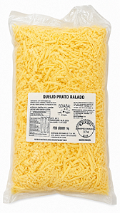 Queijo prato Ralado Goiabal 1 kg caixa com 6 pacotes 43,00 kg