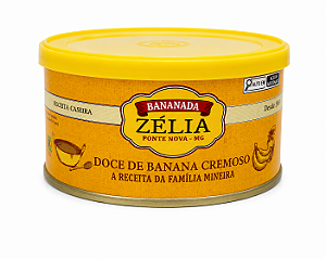 Doce de Banana cremosa Zélia 400g uni