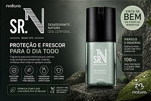 Desodorante Natura Sr N Deo Corporal Masculino 100ml
