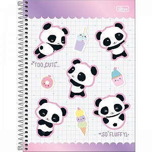 CADERNO 01 MATÉRIA LOVELY FRIEND 80 FOLHAS