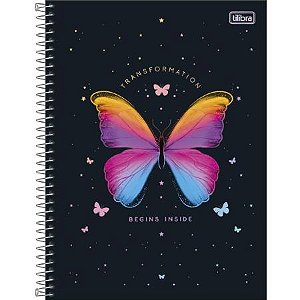 CADERNO 1  MATÉRIA DAISY 80FLS TILIBRA