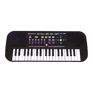 TECLADO COM MICROFONE 37 TECLAS DMTOYS