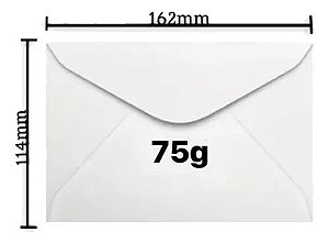 Envelope Branco 114x162 mm Tilibra para Cartas e Convites Unidade
