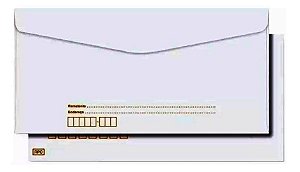 Envelope Ofício 114x229 mm com RPC Tilibra para Correspondências e Documentos