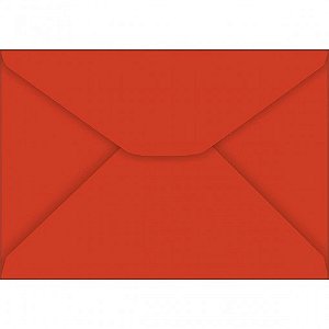 Envelope Carta Convite Vermelho 114x162mm Tilibra – Envelope Colorido para Convites