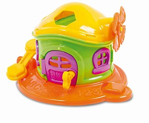 Brinquedo Cogumelo Encantado de Encaixe JXP Brink – Brinquedo Educativo Infantil