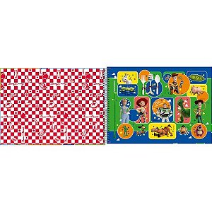 Caderno de Desenho e Cartografia Toy Story 80 Folhas Tilibra Sem Seda | Infantil Escolar